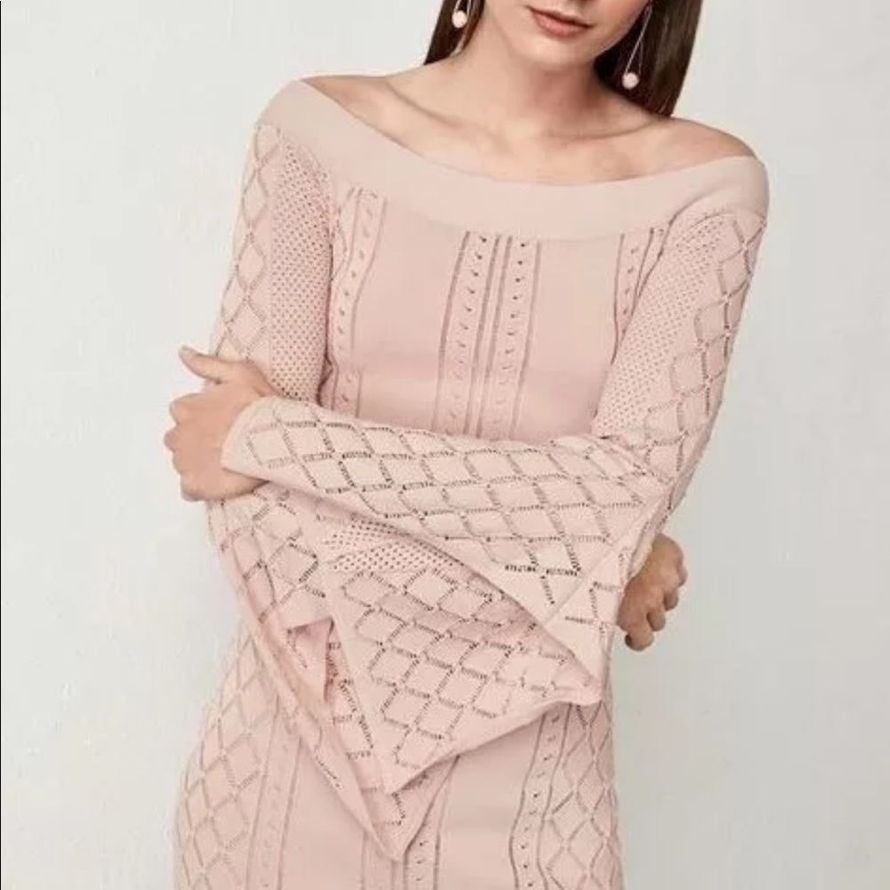 BCBGMaxAZria WREN OFF-THE-SHOULDER DRESS XS $298